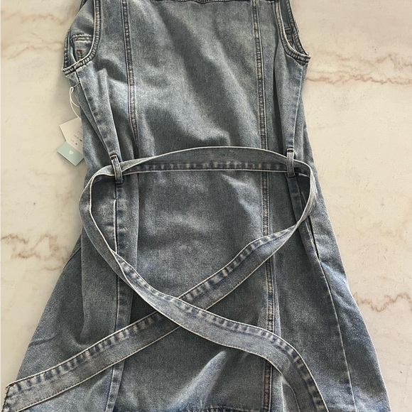 Ci Sono Blue Denim Vest - Picture 4 of 4